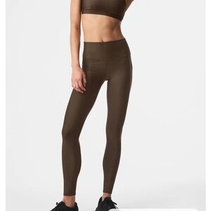 ALO Yoga Espresso Airlift 7/8 Leggings XS